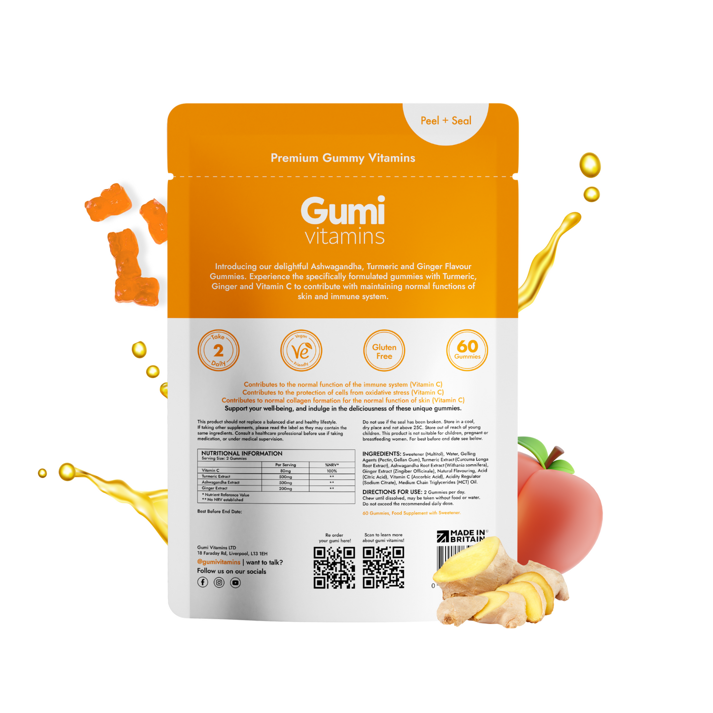 Defence - Ashwagandha, Turmeric & Ginger