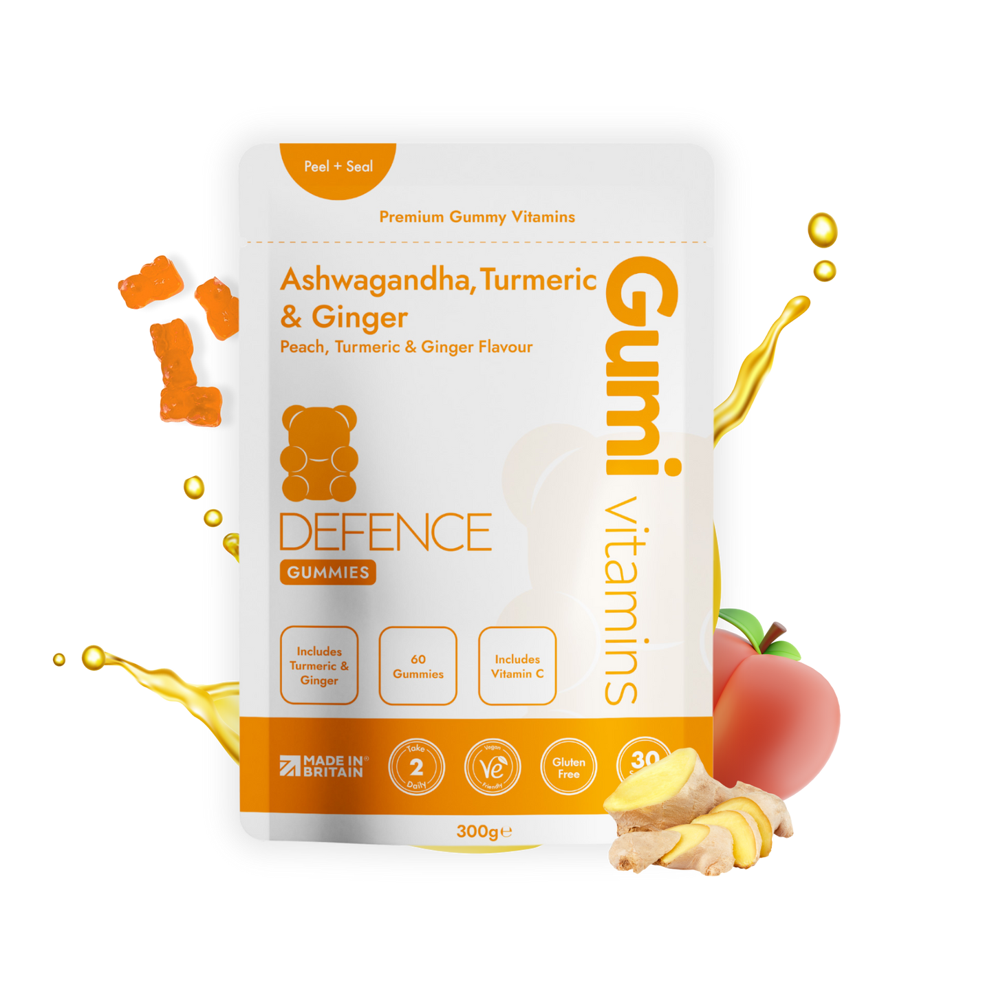Defence - Ashwagandha, Turmeric & Ginger